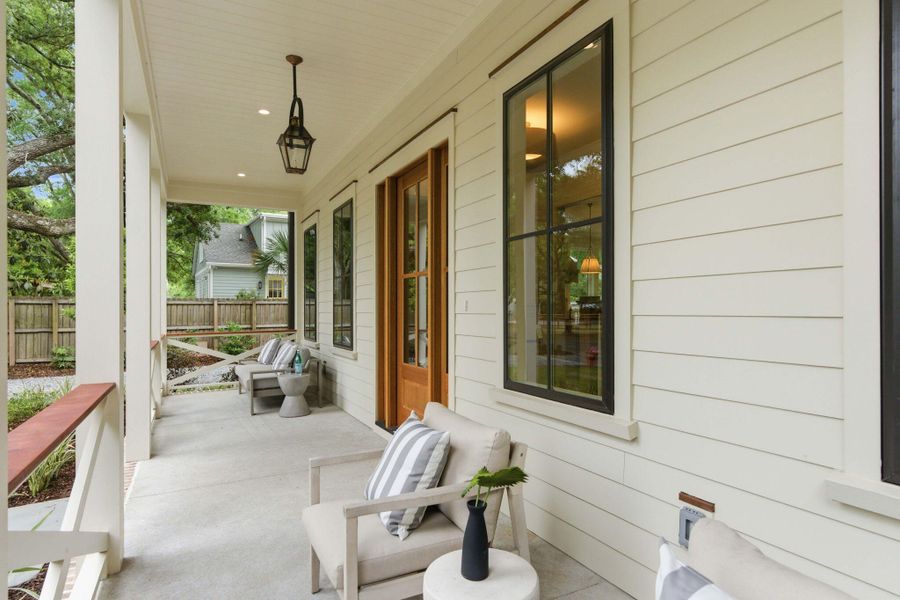 Exterior details and patio area of a home in , Mount Pleasant (Image 3).