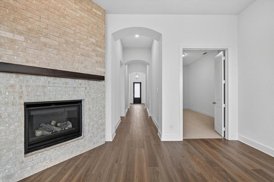 Spacious, unfurnished interior of a new home in Wildflower Ranch, Dish (Image 13).