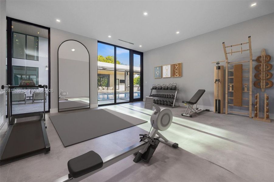 Gym/Bedroom
