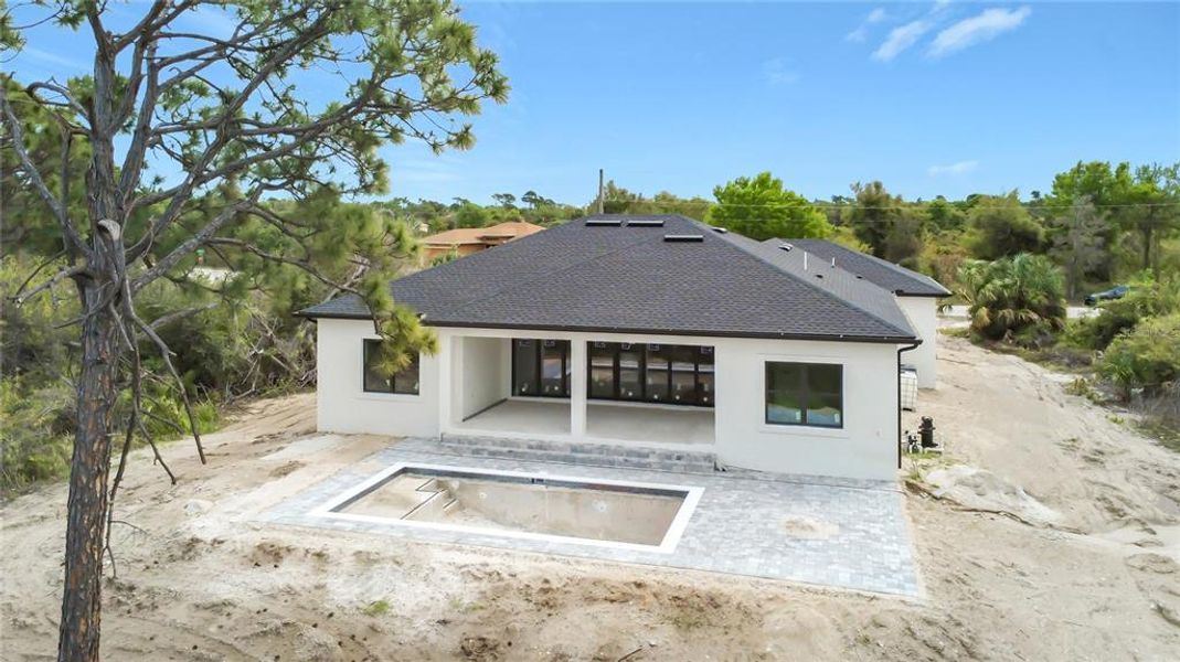 Exterior details and patio area of a home in , Port Charlotte (Image 4). Exterior details and patio area of a home in , Port Charlotte (Image 4).