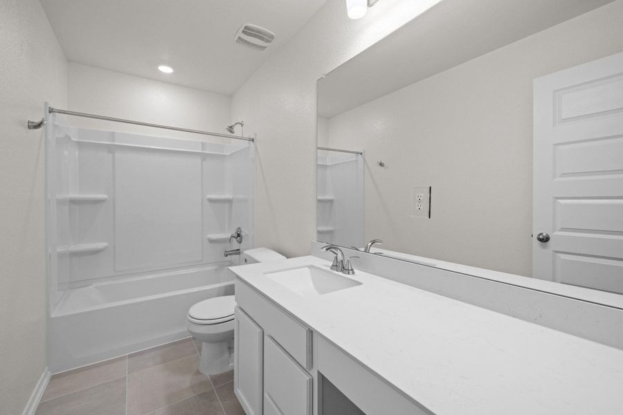 Furnished interior view inside a new home in Sonterra - Cool Water, Jarrell (Image 7).