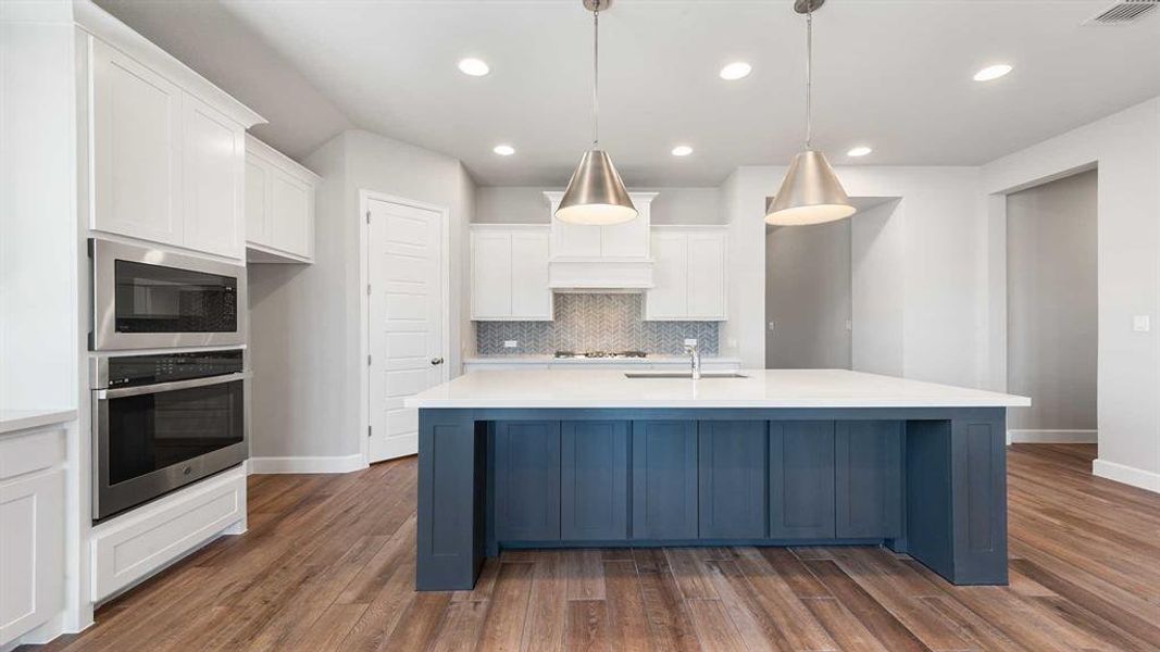 Furnished interior view inside a new home in Devonshire - Reserve 50', Forney (Image 10). Furnished interior view inside a new home in Devonshire - Reserve 50', Forney (Image 10).