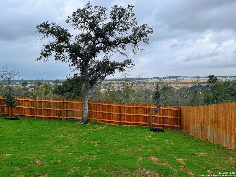 Exterior details and patio area of a home in Hidden Bluffs at TRP, San Antonio (Image 3). Exterior details and patio area of a home in Hidden Bluffs at TRP, San Antonio (Image 3).