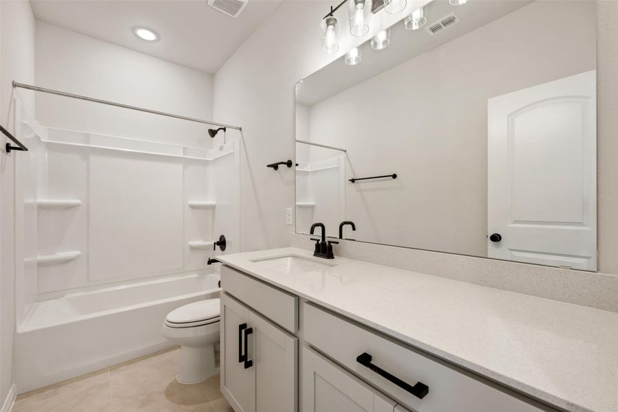 Furnished interior view inside a new home in Patterson Ranch, Georgetown (Image 16).