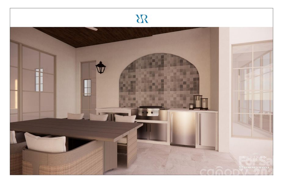 Furnished interior view inside a new home in , Denver (Image 15).