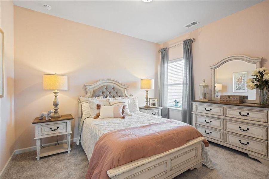 Furnished interior view inside a new home in Allen Manor, Hoschton (Image 18).