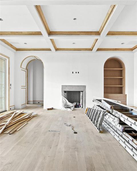 In-progress construction of a new home in , Dallas, TX (Image 26).