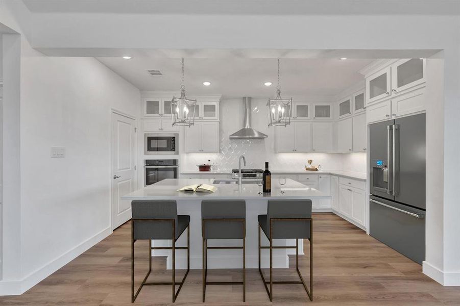 Furnished interior view inside a new home in Heritage Ranch, Sherman (Image 13).