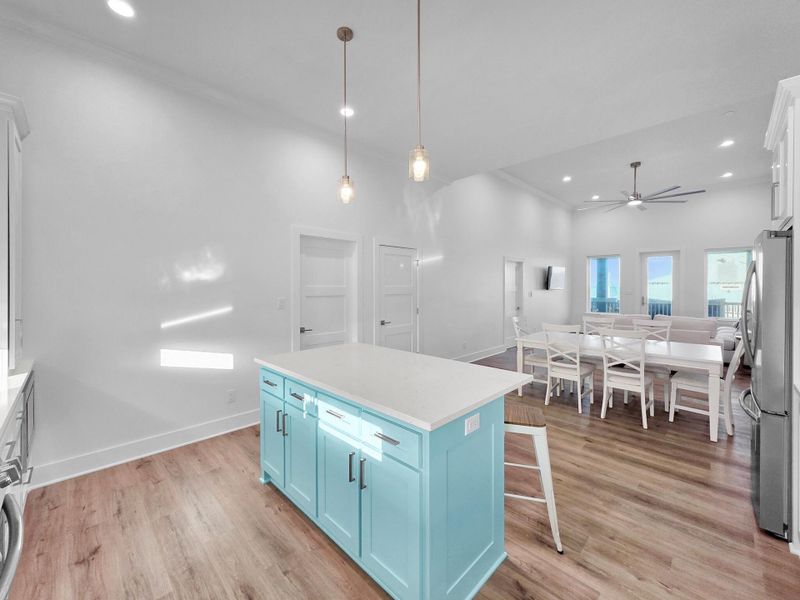 Furnished interior view inside a new home in , Bolivar Peninsula (Image 13).