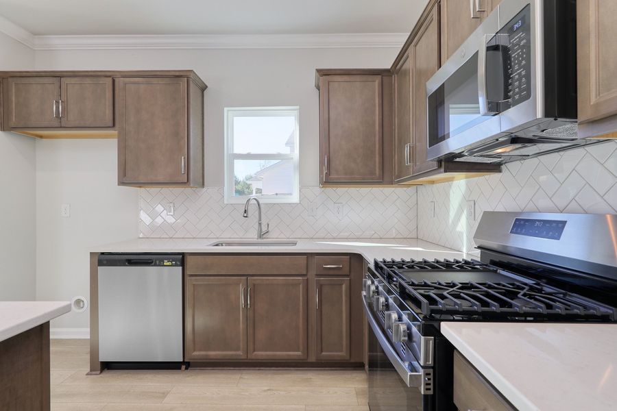 Close-up of interior finishes inside a home in Garden Grove, Conway (Image 13).