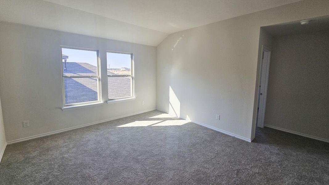 Representative unfurnished interior of a home built from the Nicole by D.R. Horton in Wildcat Ranch, Crandall (Image 7). Representative unfurnished interior of a home built from the Nicole by D.R. Horton in Wildcat Ranch, Crandall (Image 7).