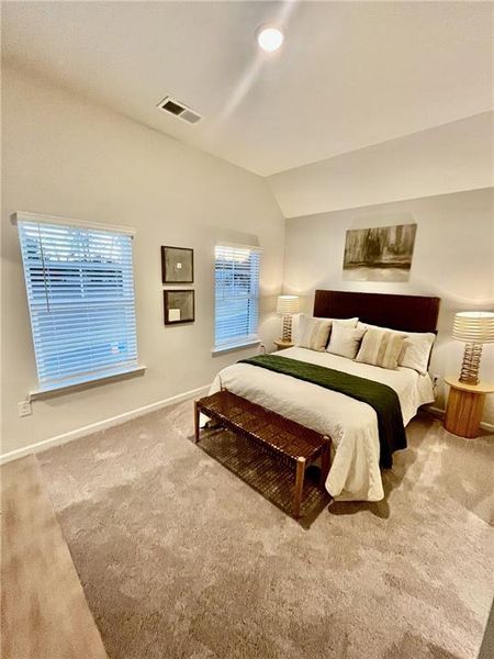Furnished interior view inside a new home in Kingsmere Estates, Loganville (Image 16). Furnished interior view inside a new home in Kingsmere Estates, Loganville (Image 16).
