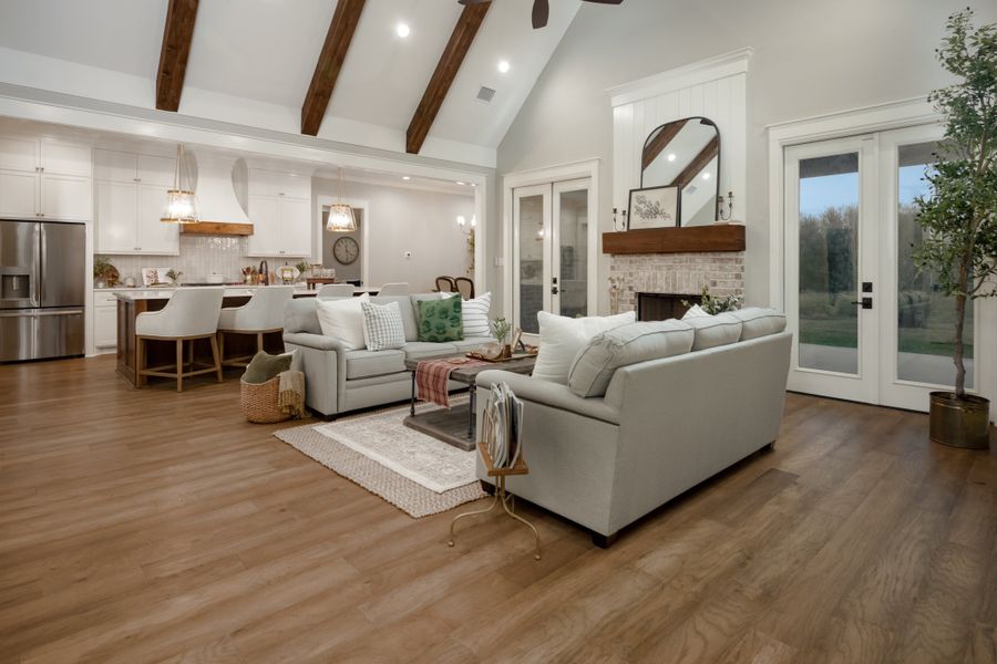 Furnished interior view inside a new home in Windmill Hill, Bryan (Image 47).