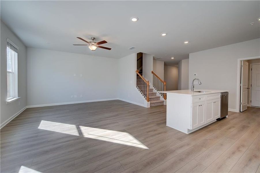 Spacious, unfurnished interior of a new home in Auburn Ridge, Riverdale (Image 10). Spacious, unfurnished interior of a new home in Auburn Ridge, Riverdale (Image 10).