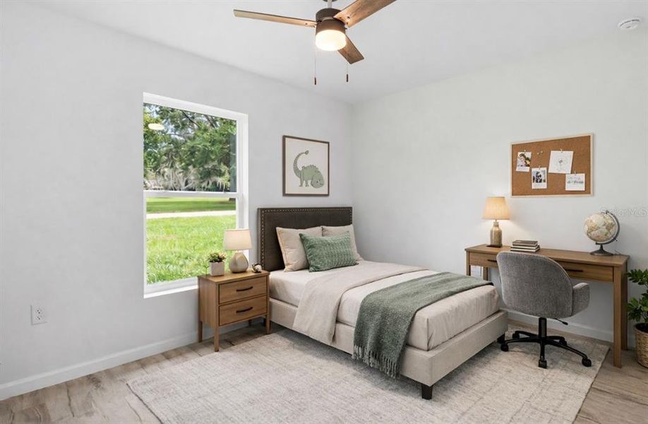 Furnished interior view inside a new home in , Dunnellon (Image 12).