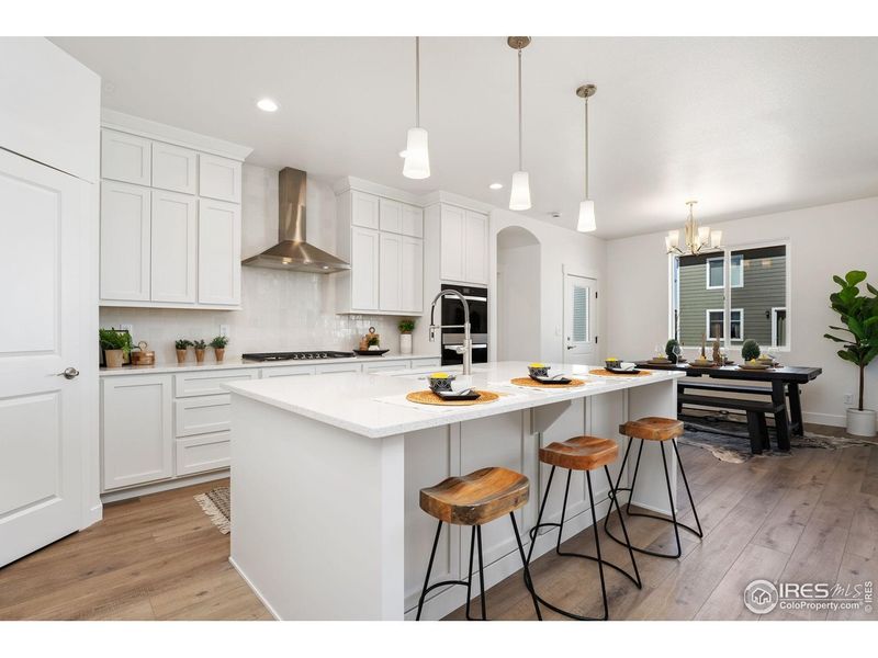 Furnished interior view inside a new home in Prairie Song, Windsor (Image 14).