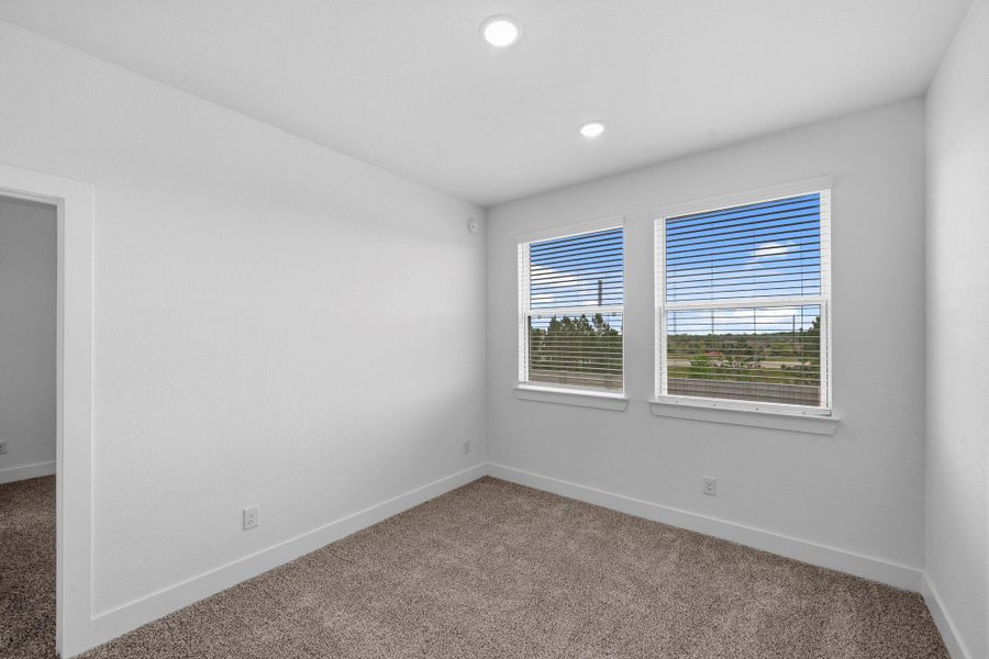 Spacious, unfurnished interior of a new home in Bridgeland, Cypress (Image 12). Spacious, unfurnished interior of a new home in Bridgeland, Cypress (Image 12).