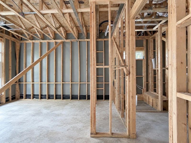 First-Floor Guest Suite With a Private Bathroom. Construction photo as of 08/18/2026