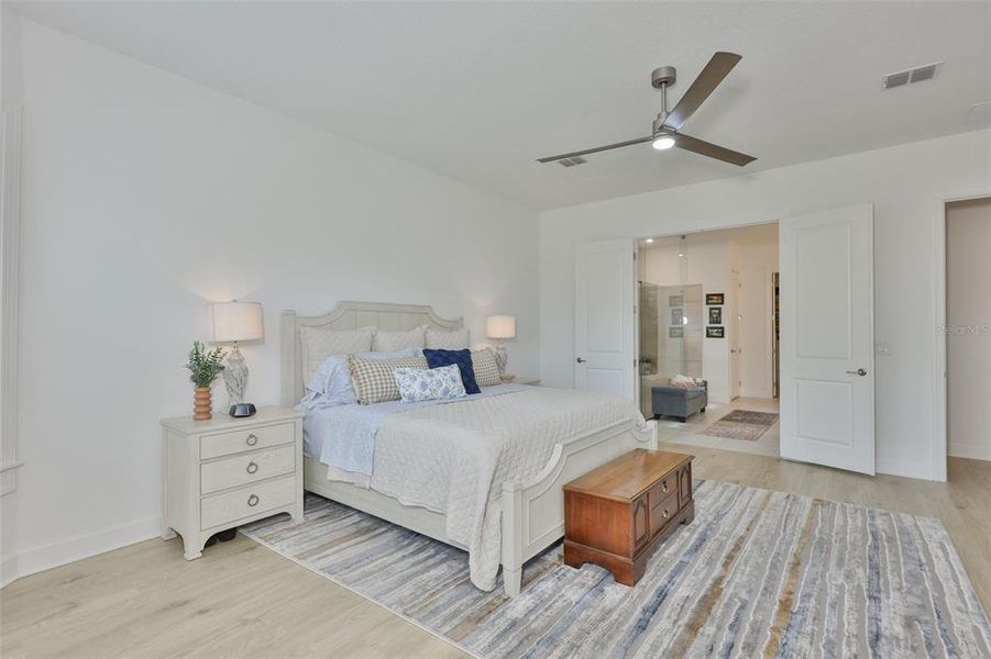 Furnished interior view inside a new home in Esplanade at Artisan Lakes, Palmetto (Image 12).