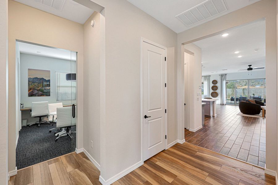 Representative unfurnished interior of a home built from the Flint by Mattamy Homes in Pinnacle at San Tan Heights, San Tan Valley (Image 21).