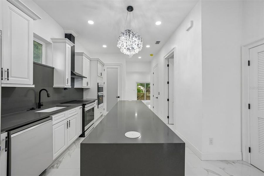 Furnished interior view inside a new home in , Tampa (Image 38).