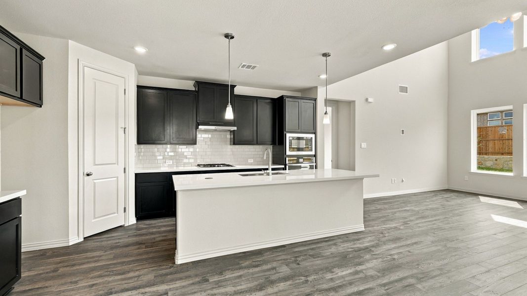 Furnished interior view inside a new home in Wildflower Ranch, Fort Worth (Image 20). Furnished interior view inside a new home in Wildflower Ranch, Fort Worth (Image 20).