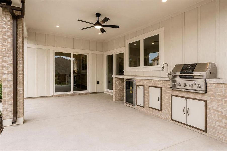 Exterior details and patio area of a home in , Sherman (Image 24). Exterior details and patio area of a home in , Sherman (Image 24).