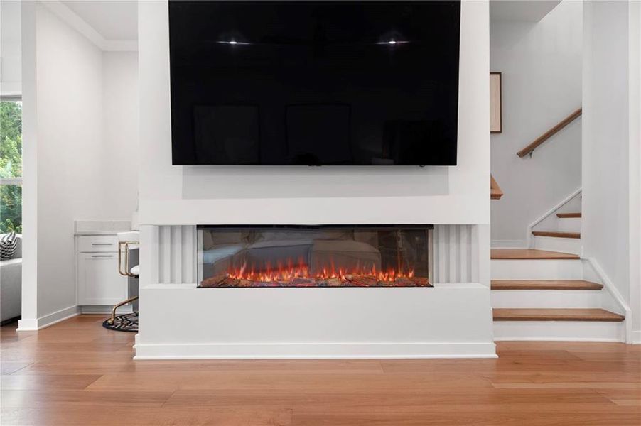 Close-up of interior finishes inside a home in Parkside at Mason Mill, Decatur (Image 18).
