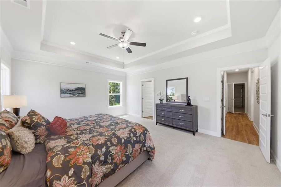 Furnished interior view inside a new home in Tuscany Hills, Douglasville (Image 6).