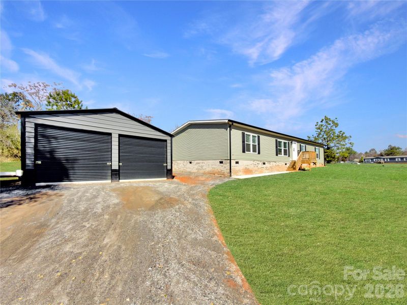 Exterior details and patio area of a home in , Stony Point (Image 18).