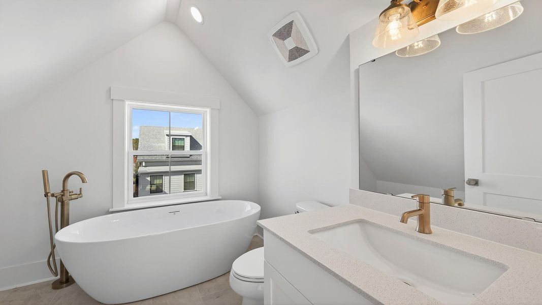 Furnished interior view inside a new home in Grants Court, Charleston (Image 12).