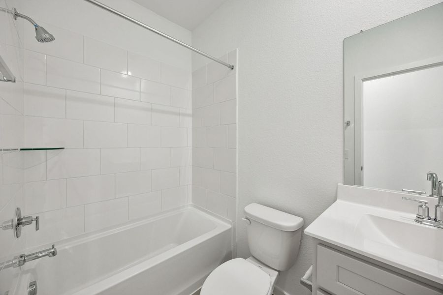 Furnished interior view inside a new home in Crosby Farms, Crosby (Image 14).