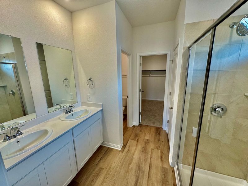 Furnished interior view inside a new home in Lexington Parke, Del Valle (Image 5).