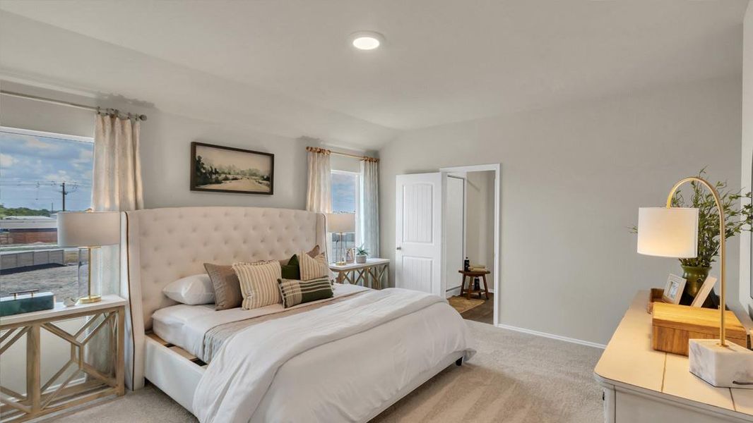 Furnished interior view inside a new home in Durango, Mustang Ridge (Image 23).