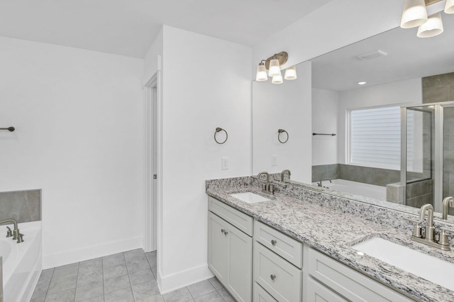 Furnished interior view inside a new home in Ashton Lakes, Lexington (Image 17).