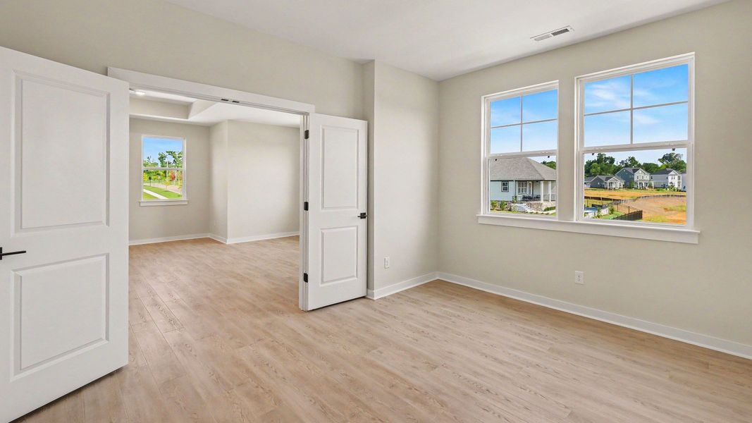 Private study, or nursery, attached to primary bedroom