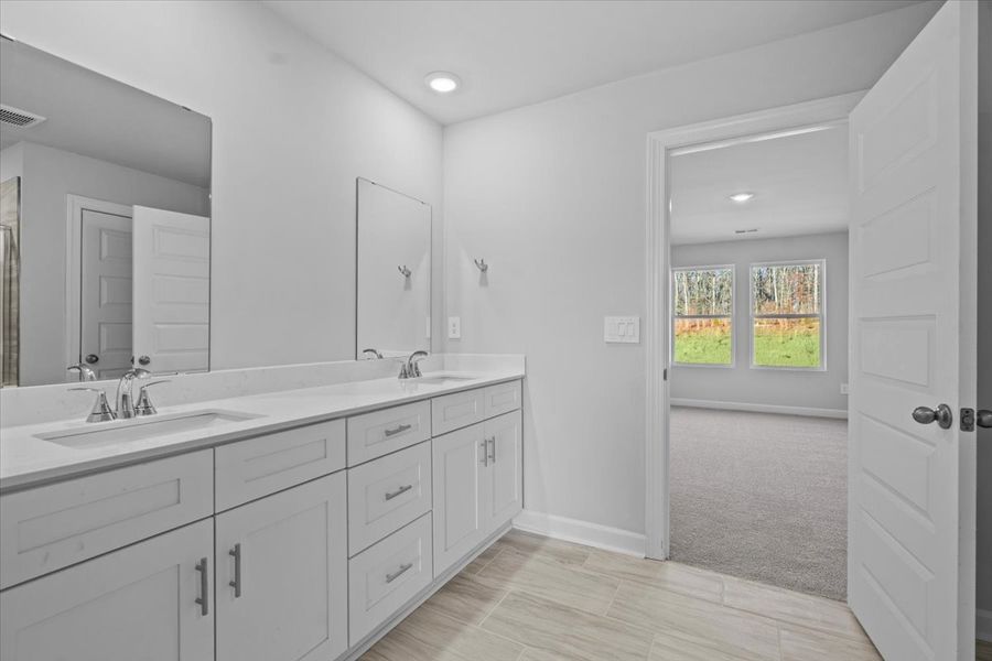 Furnished interior view inside a new home in Holland Park, Spartanburg (Image 8). Furnished interior view inside a new home in Holland Park, Spartanburg (Image 8).