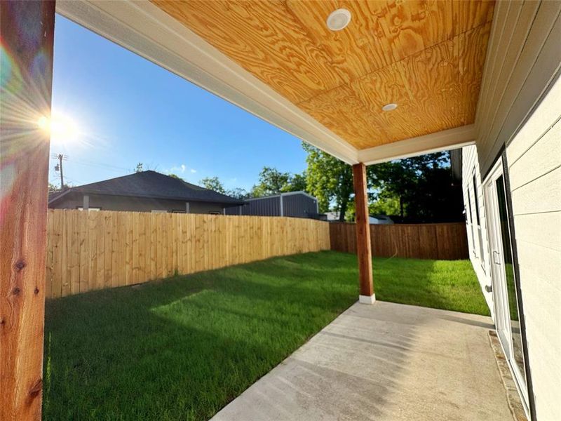Exterior details and patio area of a home in , Greenville (Image 14).