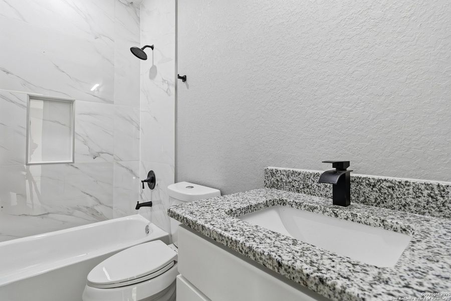 Furnished interior view inside a new home in , San Antonio (Image 7).