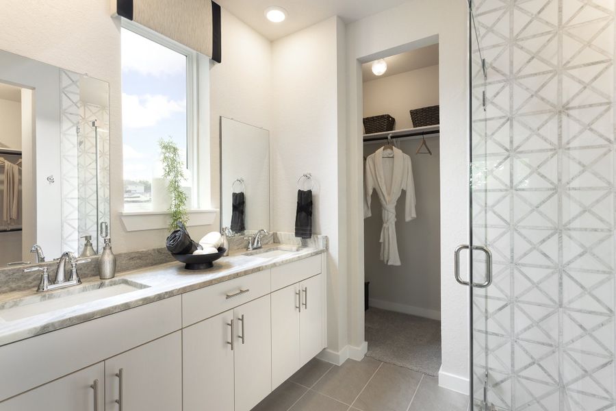 Furnished interior view inside a new home in Avondale, San Antonio (Image 9).