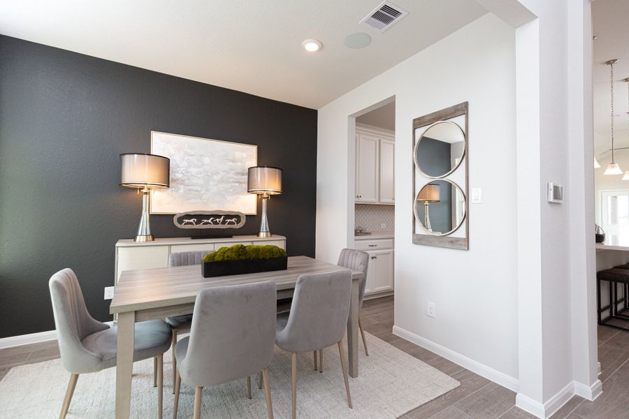 Representative furnished interior of a home built from the Quintera by Beazer Homes in Copia Pines, Montgomery (Image 5).