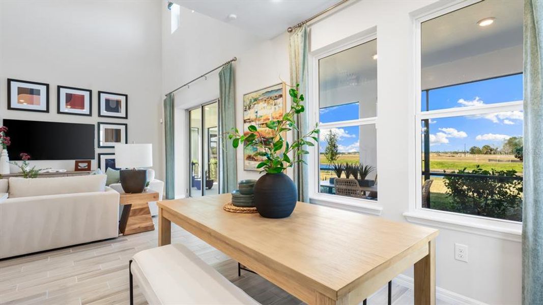 Furnished interior view inside a new home in Firethorn, Parrish (Image 19).
