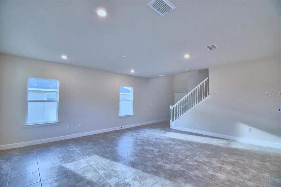 Spacious, unfurnished interior of a new home in Horse Creek at Crosswinds, Davenport (Image 23). Spacious, unfurnished interior of a new home in Horse Creek at Crosswinds, Davenport (Image 23).