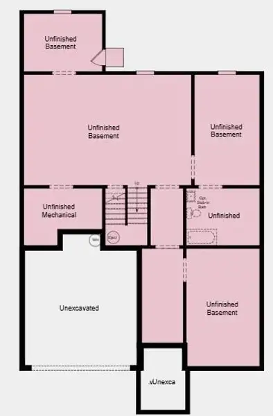 2D floor plan layout of this home in Oakmead, Buford, GA (Image 4). 2D floor plan layout of this home in Oakmead, Buford, GA (Image 4).