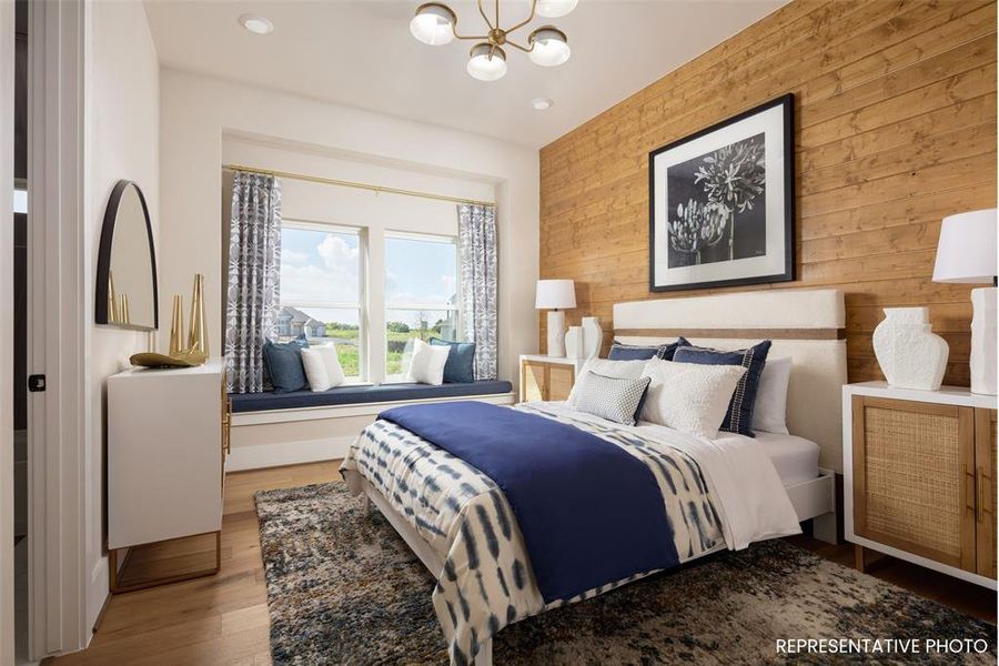 Furnished interior view inside a new home in Heath Golf & Yacht Club, Heath (Image 3).