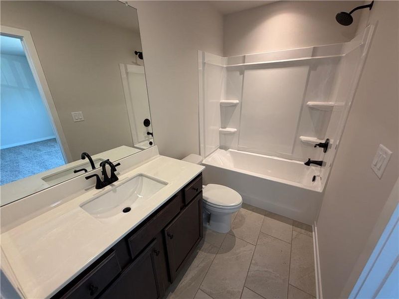Furnished interior view inside a new home in Millstone at Mundy Mill, Gainesville (Image 10).