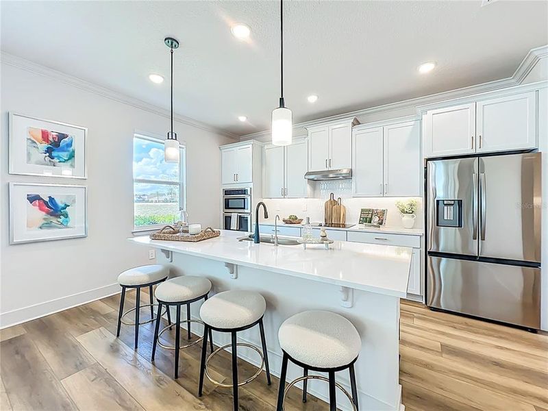 Furnished interior view inside a new home in Summerlake Reserve, Winter Garden (Image 28).