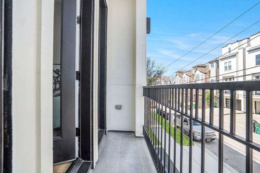 Exterior details and patio area of a home in , Houston (Image 3). Exterior details and patio area of a home in , Houston (Image 3).