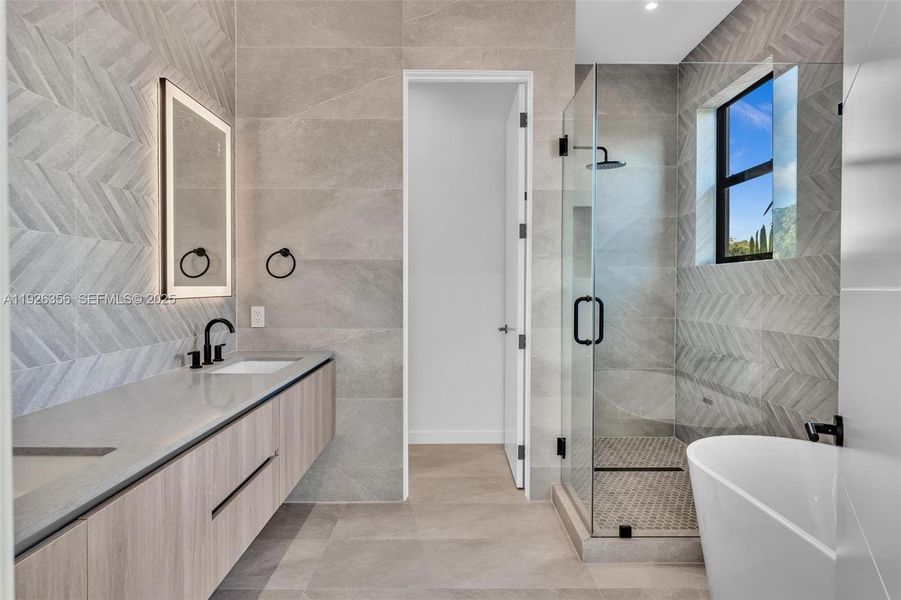 Furnished interior view inside a new home in , Miami (Image 17). Furnished interior view inside a new home in , Miami (Image 17).