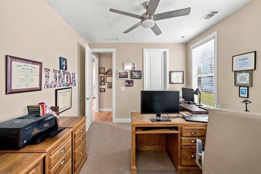 Furnished interior view inside a new home in , Hoschton (Image 40).